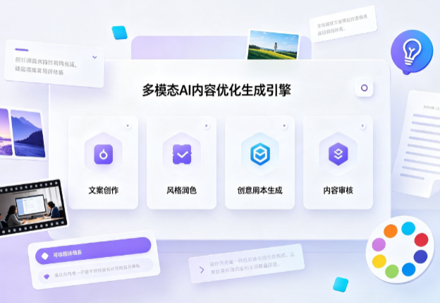 前郭尔罗斯蒙古族自治县AI智能内容优化创新 多模态生成技术丰富数字内容创作生态
