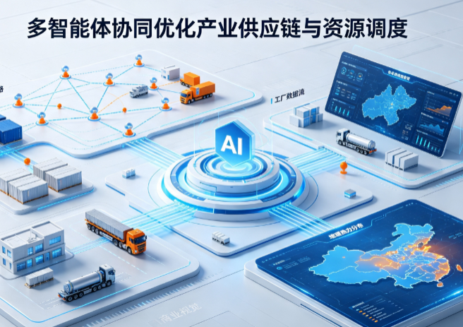 前郭尔罗斯蒙古族自治县AI 智能体 Geo 优化重塑产业链空间调度体系，打通仓储运输全链路